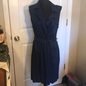 Madewell sleeveless trench